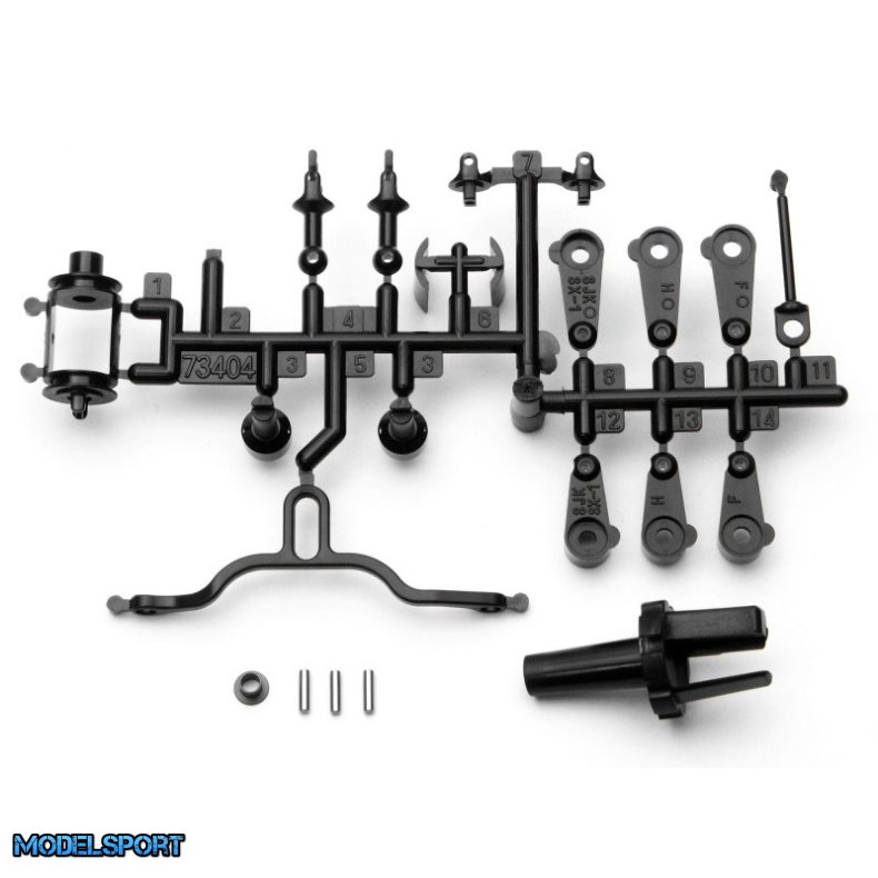 HPI 73404 Driveshaft Inner / Outer / Servo Arm Set