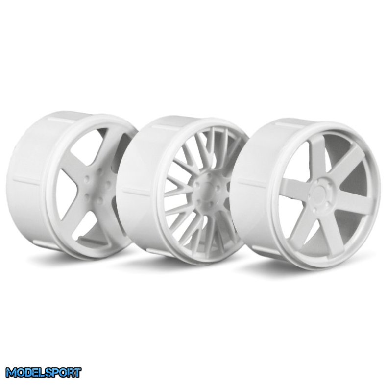 HPI 73410 Wheel Set (White/Micro)