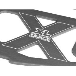 HPI 73941 Main Chassis Set (Savage Xl/Gray)