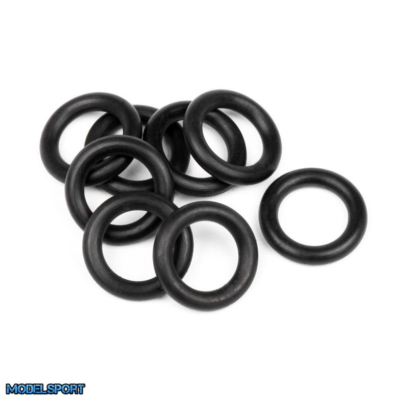 HPI 75080 O-Ring 7X11X2.0mm (Black/8Pcs)