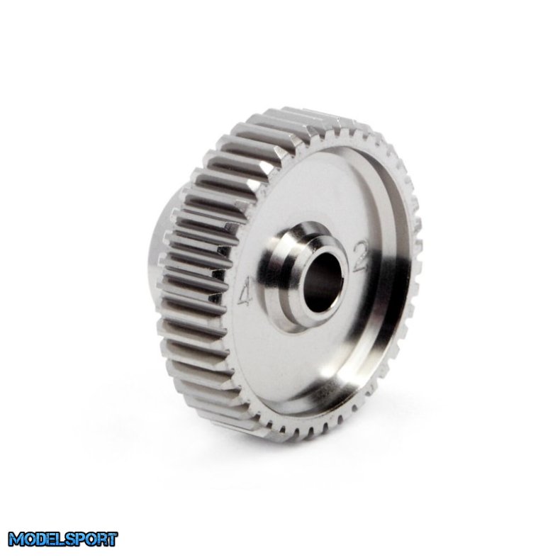 HPI 76542 Aluminium Pinion Gear 42 Tooth (64 Pitch)