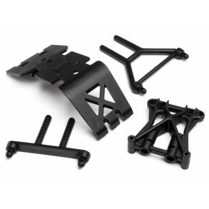HPI 82014 Skid Plate/Shock Tower Set