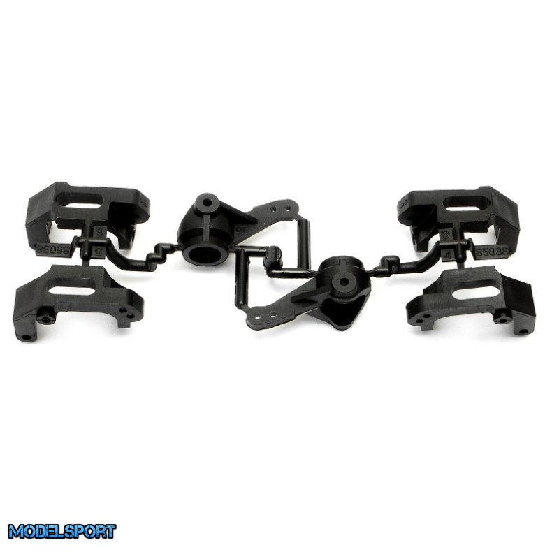 HPI 85038 Front Upright Set (8 Degree/10 Degree)