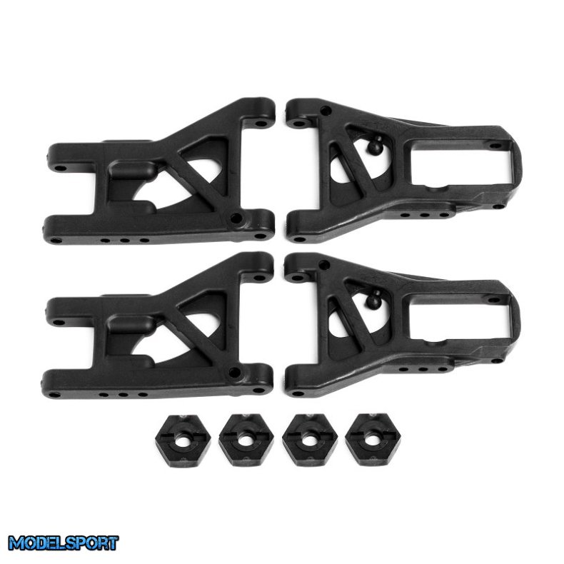 HPI 85056 Suspension Arm Set (190mm Width/ 2 Pairs)