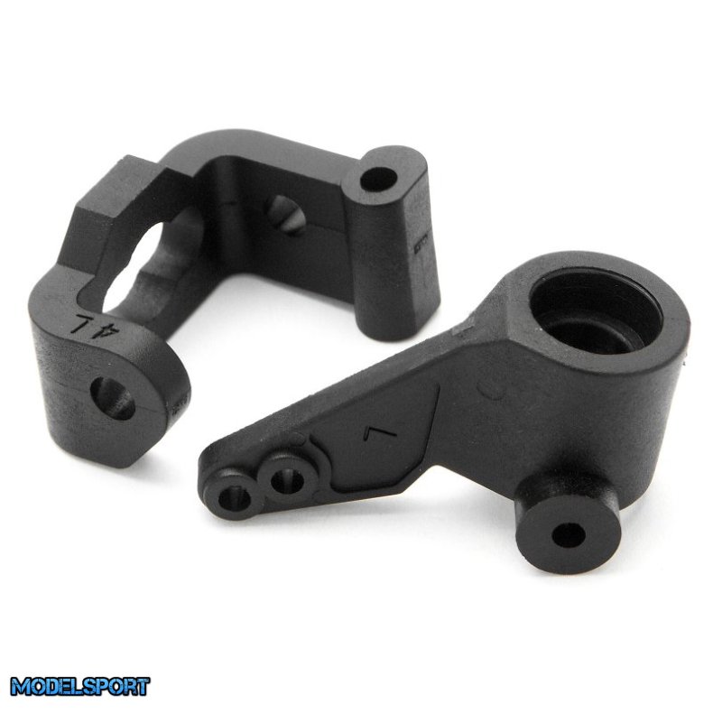 HPI 85092 Front C Hub (4 And 6 Degrees/Knuckle Arm Set