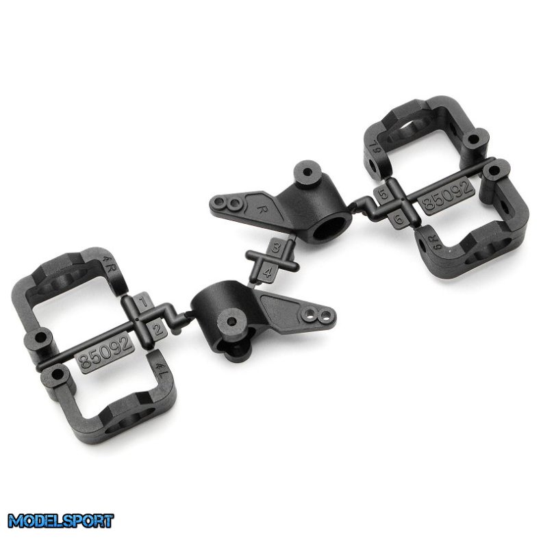 HPI 85092 Front C Hub (4 And 6 Degrees/Knuckle Arm Set