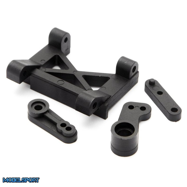 HPI 85097 Center Post/Servo Horn/Steering Crank Set