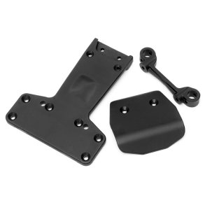 HPI 85210 Skid Plate/Rear Chassis Set