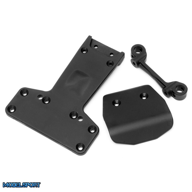 HPI 85210 Skid Plate/Rear Chassis Set
