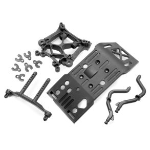 HPI 85234 Skid Plate/Body Mount/Shock Tower Set