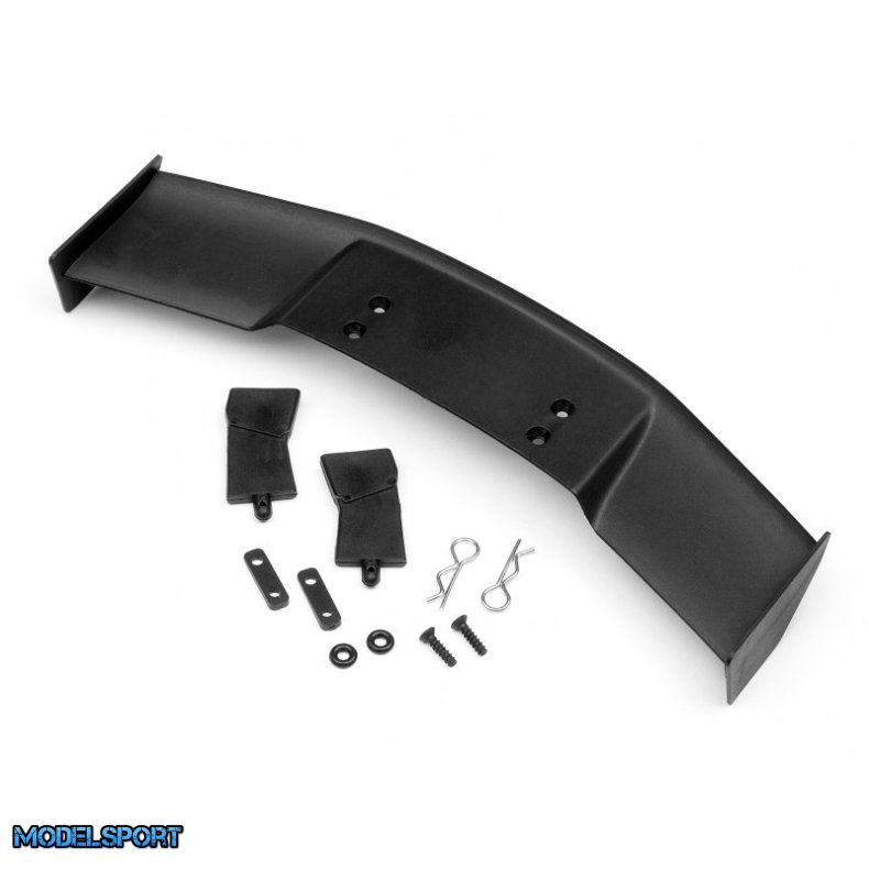 HPI 85288 Gt Wing Set (Type D/10Th Scale/Black)