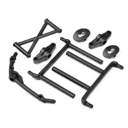 HPI 85417 Body Mount Set (Front/Rear)
