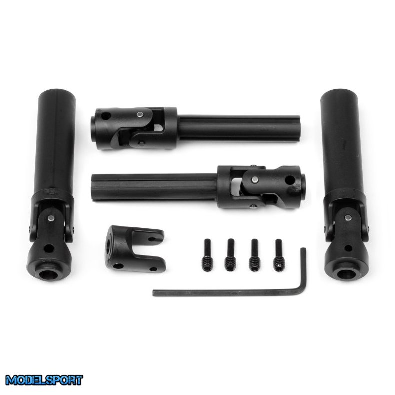 HPI 85621 Universal Center Drive Set 66mm (Assembled/2Pcs)