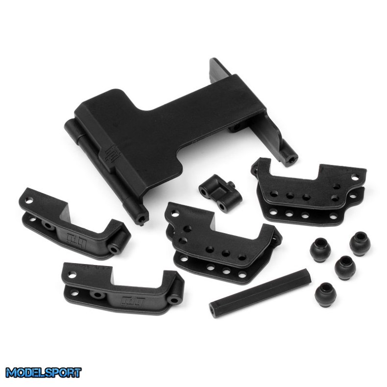 HPI 85632 Servo Mount/High Link Bracket Set (Wheely King)