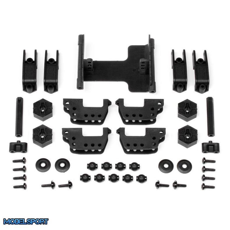 HPI 85632 Servo Mount/High Link Bracket Set (Wheely King)