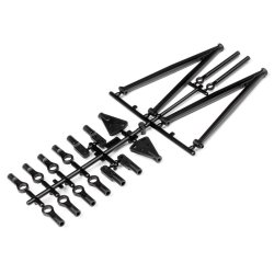 HPI 85637 Rod End Set 113mm (Wheely King)