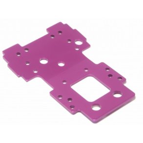 HPI 86067 Bulkhead Lower Plate 2.5mm (Purple)