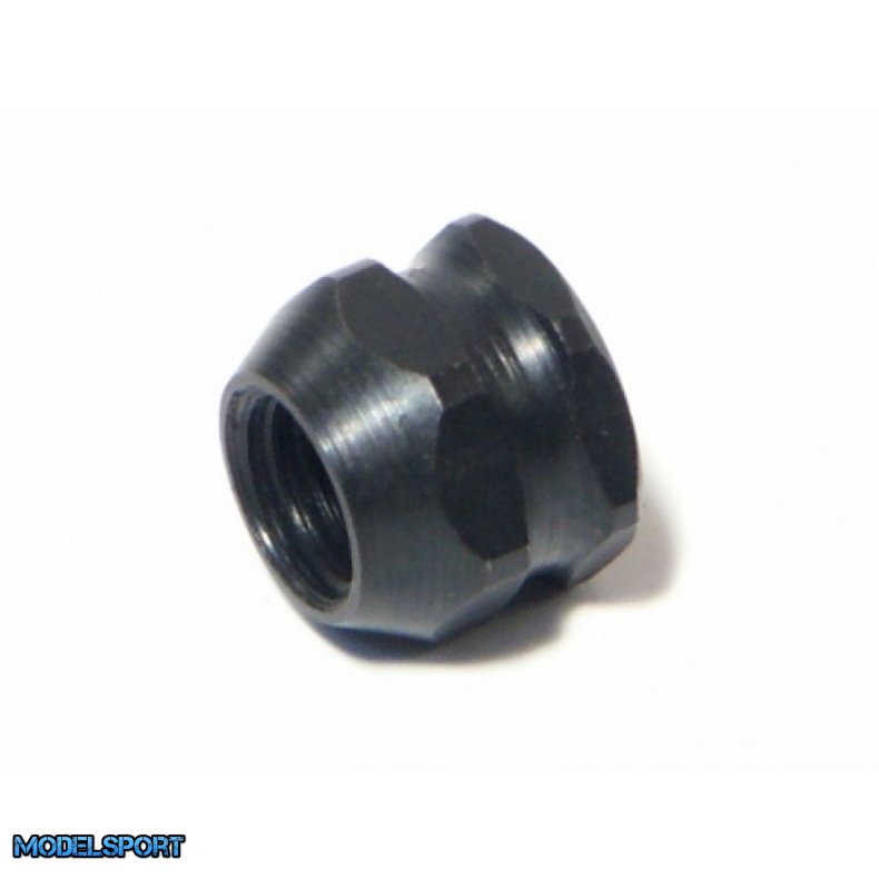 HPI 86076 Pilot Nut 1/4-28X8.5mm (Black/1Pc)