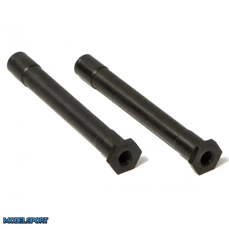 HPI 86090 Steering Crank Post 6 X 49mm (Black/2Pcs)
