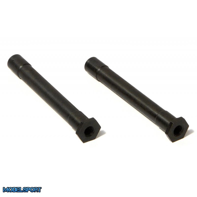 HPI 86090 Steering Crank Post 6 X 49mm (Black/2Pcs)