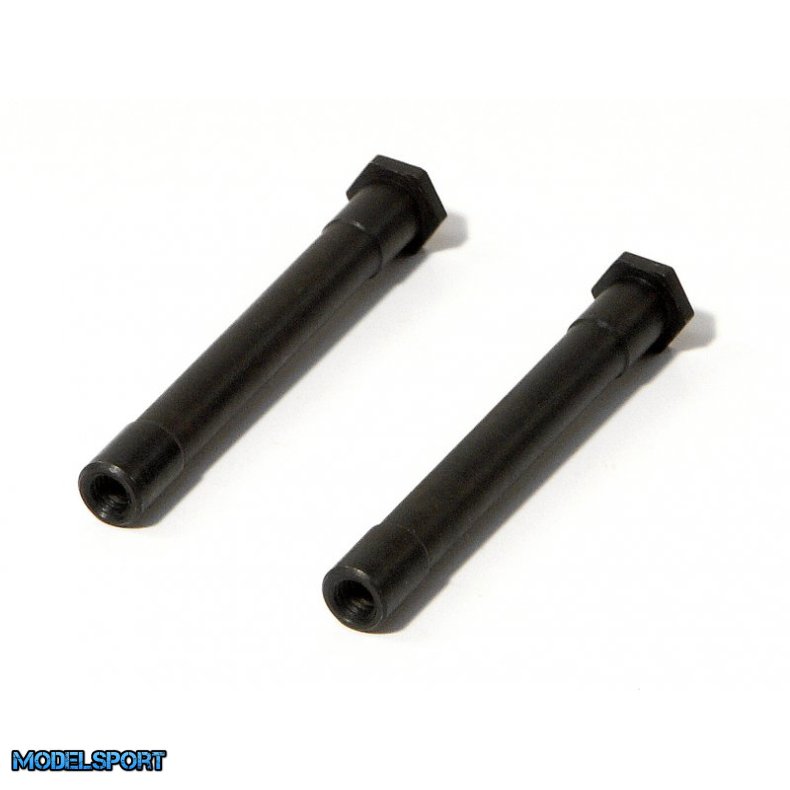 HPI 86090 Steering Crank Post 6 X 49mm (Black/2Pcs)