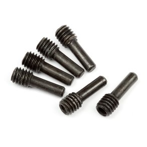 HPI 86094 Screw Shaft M4X2.5X12mm (Black/6Pcs)