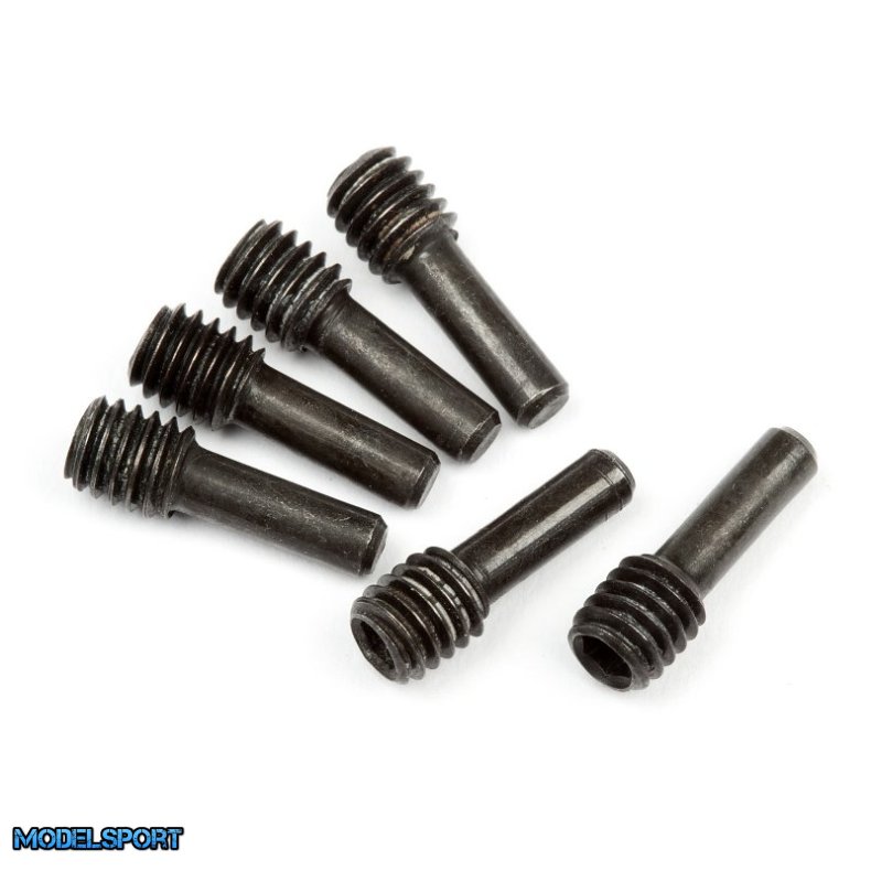 HPI 86094 Screw Shaft M4X2.5X12mm (Black/6Pcs)