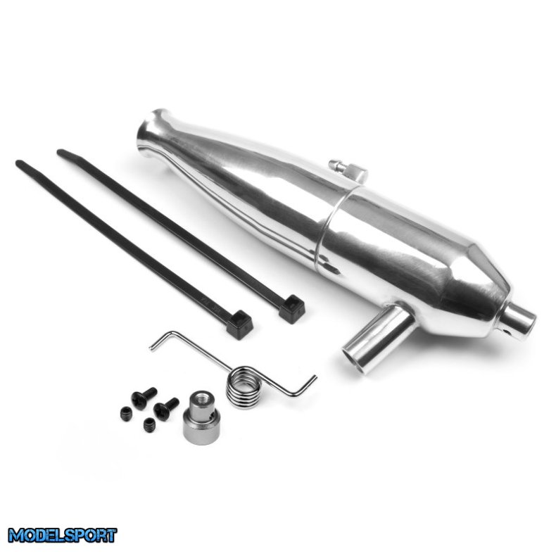 HPI 86138 Aluminium Tuned Pipe (Polished/21+)