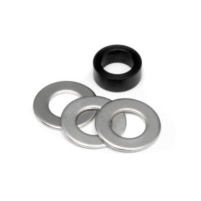 HPI 86171 Metal Spacer Set 5X7.5X3mm