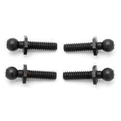 HPI 86191 Ball 4.3X20mm (4-40/Black/4Pcs)