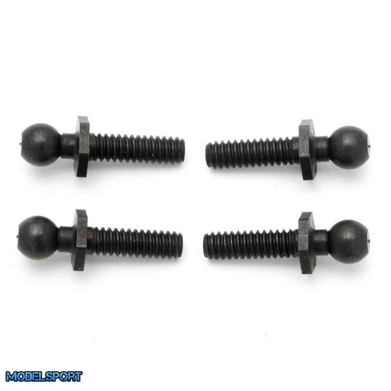 HPI 86191 Ball 4.3X20mm (4-40/Black/4Pcs)