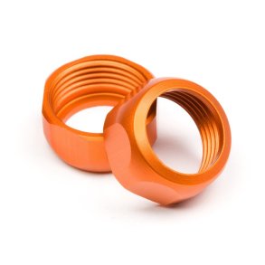 HPI 86273 Shock Cap 10mm (Orange/2Pcs)