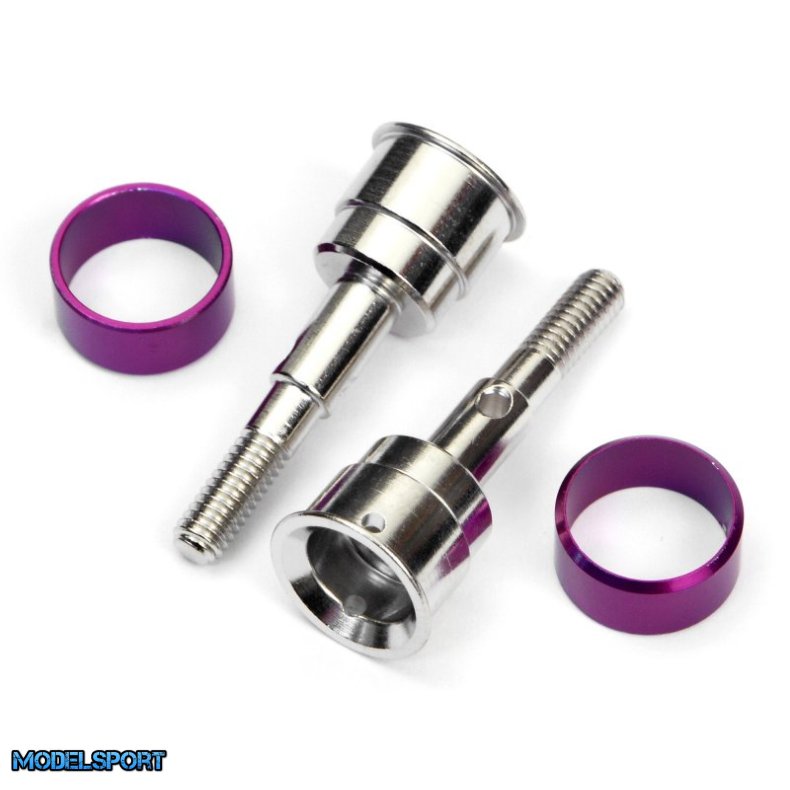 HPI 86305 Axle 13X33mm (With Retainer/2Pcs)