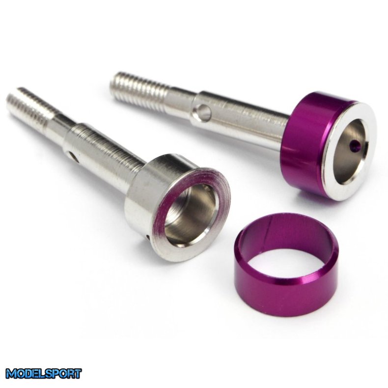 HPI 86306 Axle 13X36mm(With Retainer/2Pcs)