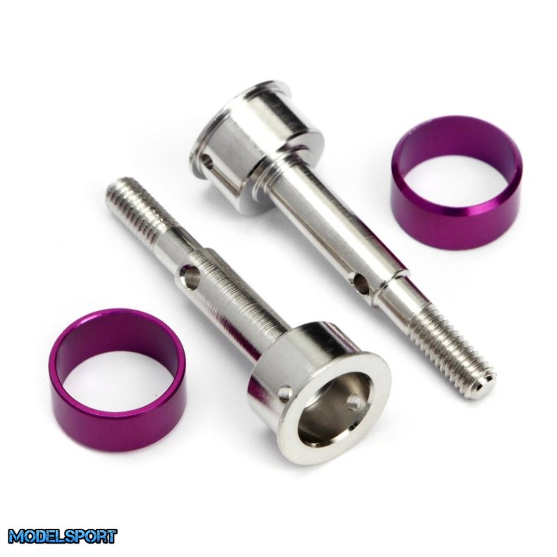 HPI 86306 Axle 13X36mm(With Retainer/2Pcs)