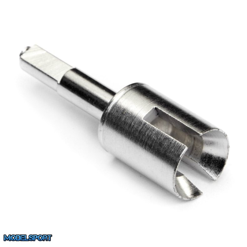 HPI 86313 Heavy-Duty Gear Shaft 5X38X7mm (Silver)