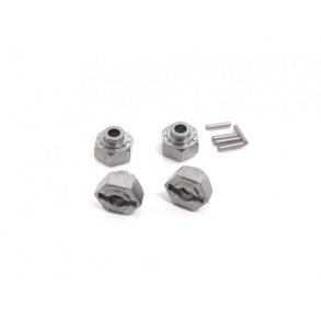 HPI 86349 Hex Wheel Hub 12mm (Silver/4Pcs)