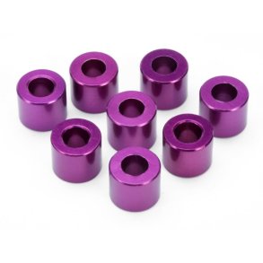 HPI 86378 Spacer 4X8X6.5mm(Purple/8Pcs)
