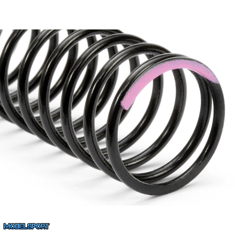 HPI 86551 Shock Spring 18X80X1.8mm 14.5 Coils Pink 134Gf/mm