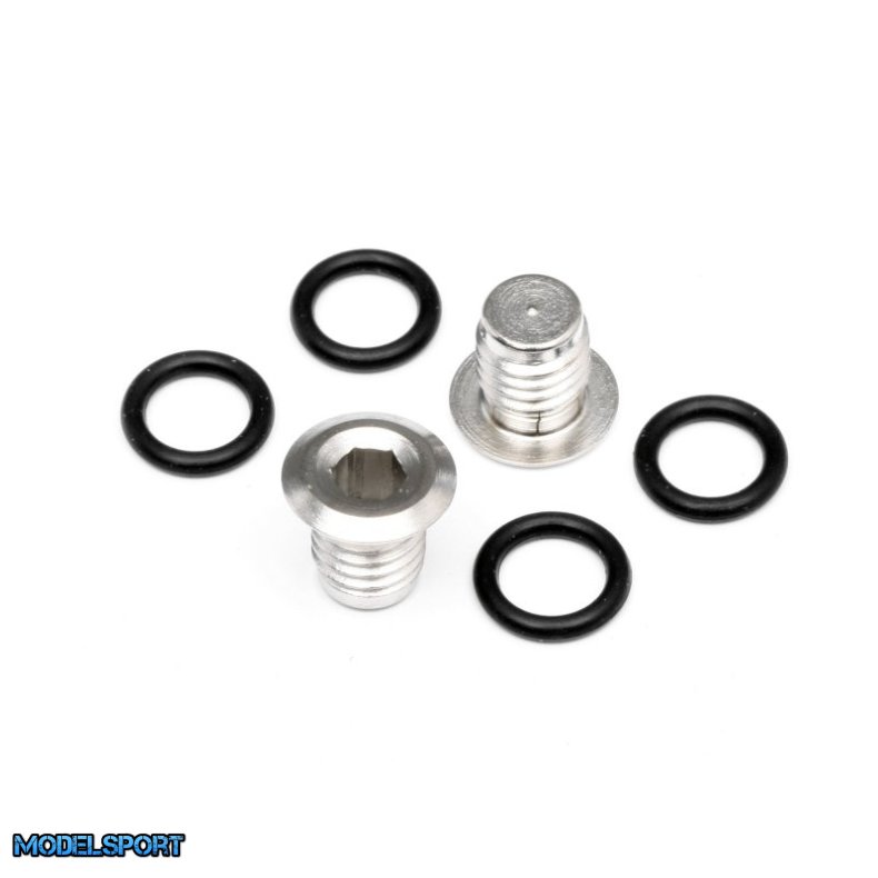 HPI 86676 Diff Screw Cap M4X6mm (2Pcs)