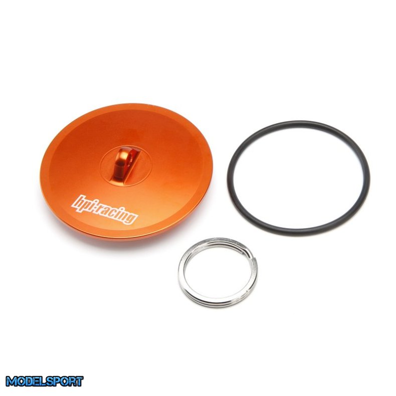 HPI 86700 Aluminum Air Filter Maintenance Cap (Orange)
