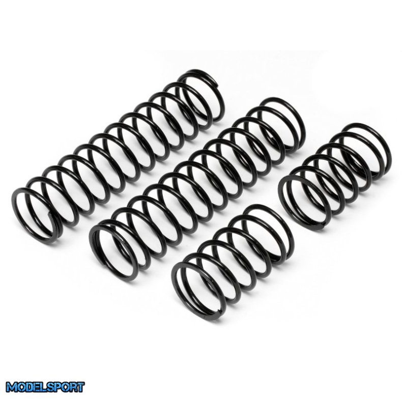 HPI 86762 Shock Spring 23x155x2.4mm 17.5 Coils (Black/2pcs)