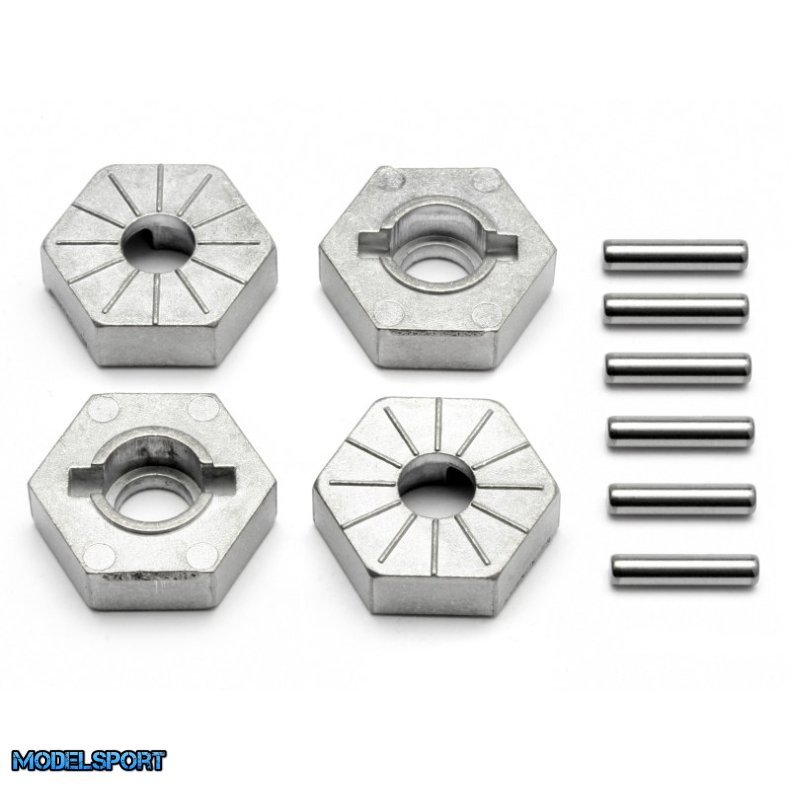 HPI 86804 Hex Wheel Hub 17mm (Silver)