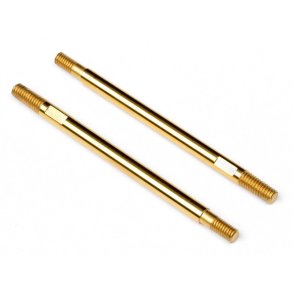 HPI 86842 Titanium Nitride Coated Shock Shaft 3X50mm (2Pcs)