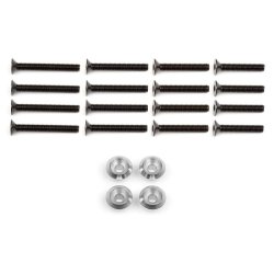 HPI 86985 Wheel Washer (Silver/4Pcs)