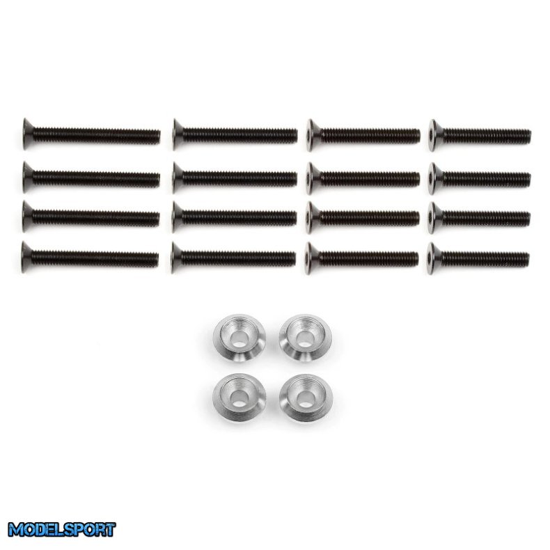 HPI 86985 Wheel Washer (Silver/4Pcs)