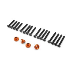 HPI 86986 Wheel Washer (Orange/4Pcs)