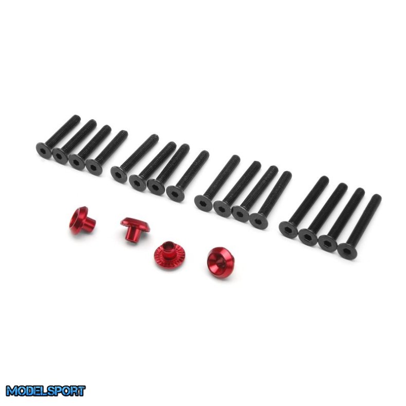 HPI 86988 Wheel Washer (Red/4Pcs)
