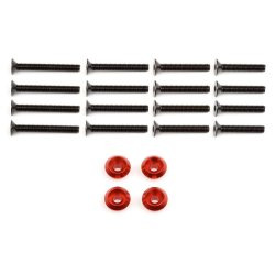 HPI 86988 Wheel Washer (Red/4Pcs)