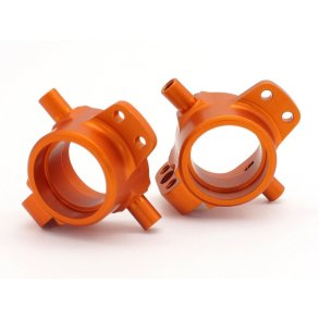 HPI 86994 Hd Aluminum Front Hub Carrier (Orange/2Pcs)